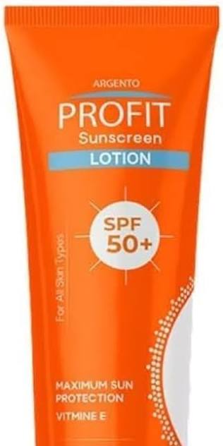 PROFIT ARGENTO SUNSCREEN LOTION 100ML 1+1 كبير