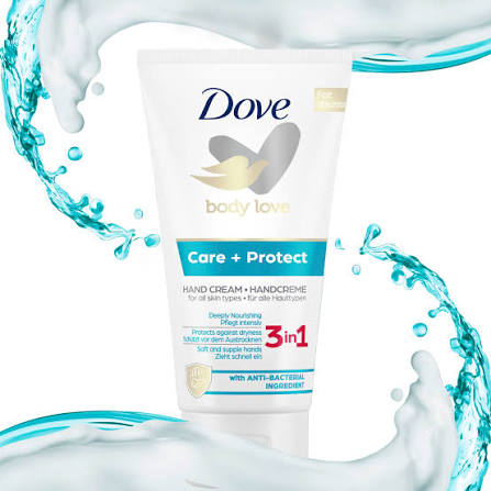 DOVE CARE&PROTECT HAND CREAM 75ML