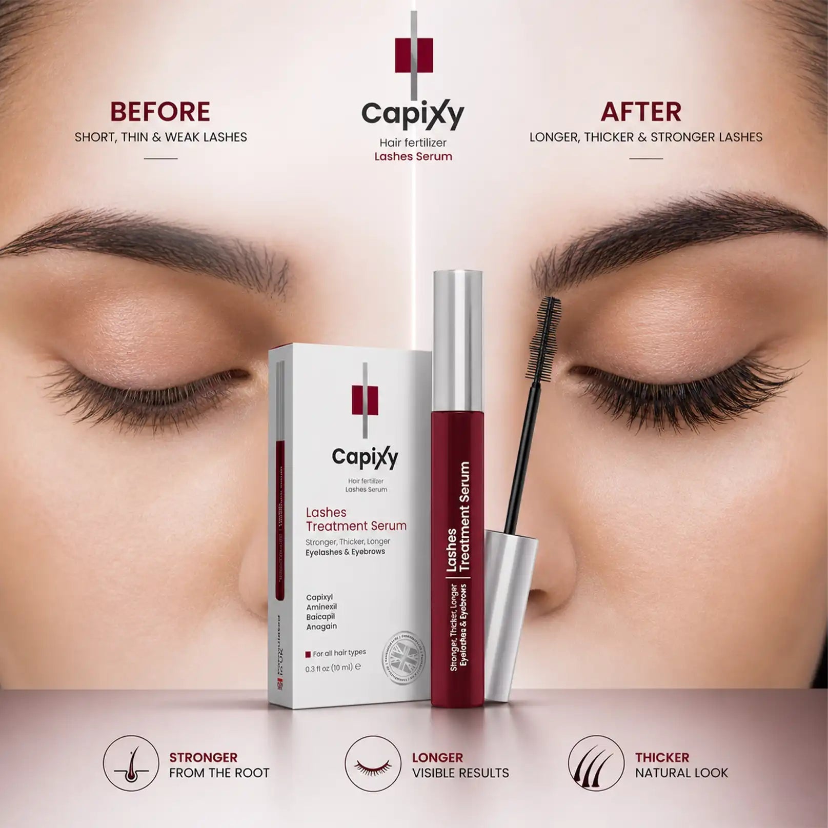 Capixy Lashes Treatment Serum 10ml