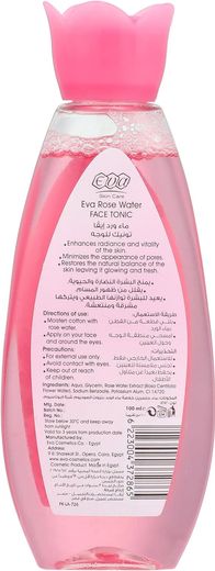 Eva Skin Care Rose Water Face Tonic 100 Ml