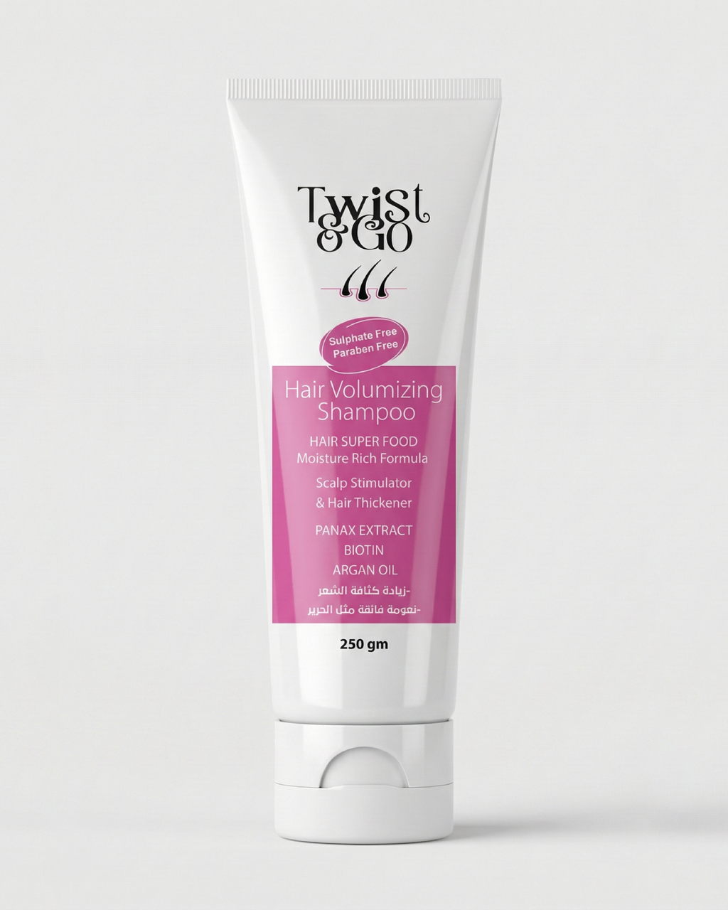 Twist & Go Volumizing Hair Shampoo 250ml