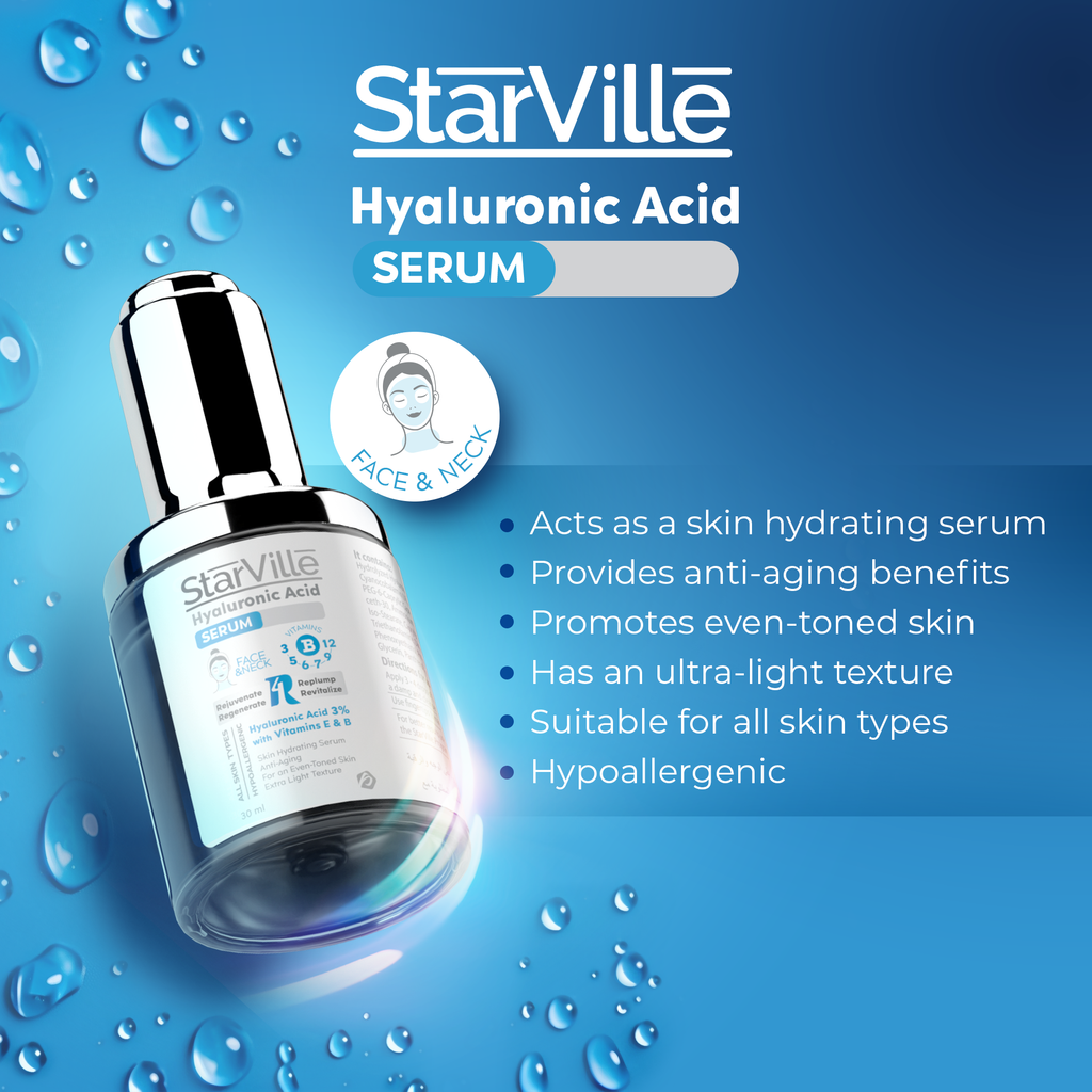 StarVille Hyaluronic Acid Serum 30 gm