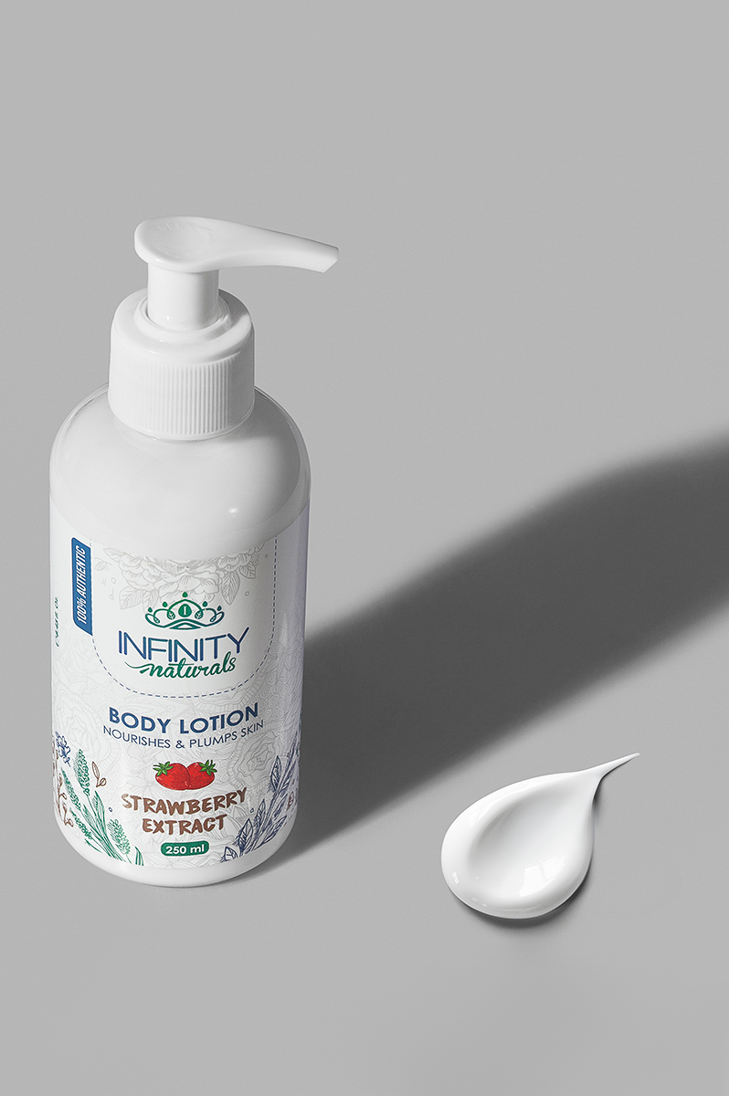 Infinity Body Lotion Strawberry  Extract 200ml