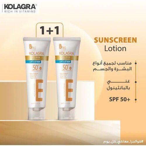Kolagra Sun Screen Lotion 120ml (1+1)