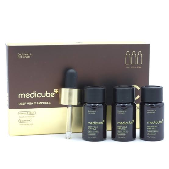 Medicube Deep Vita C 14.5% Ampoule 10g X 3 Bottles