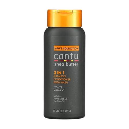 CANTU MEN 3X1 SHAMPOO+COND+SHOWER 400 ML