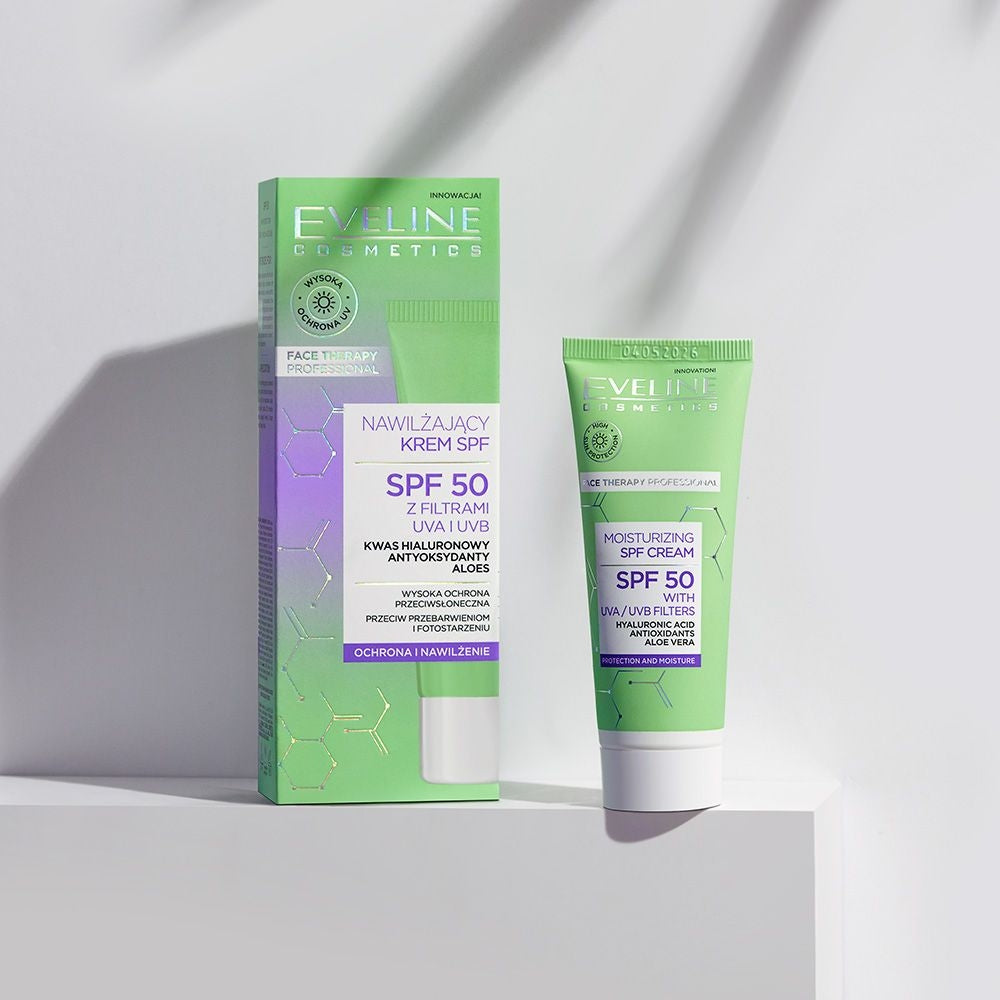EVELINE MOISTURIZING CREAM SPF 50 30ML