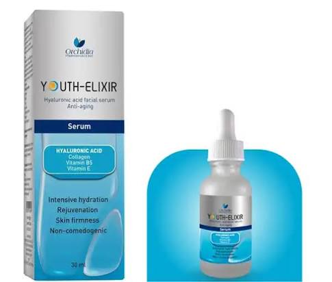 YOUTH ELIXIR HYALURONIC ACID FACE SERUM (ORCHIDIA)