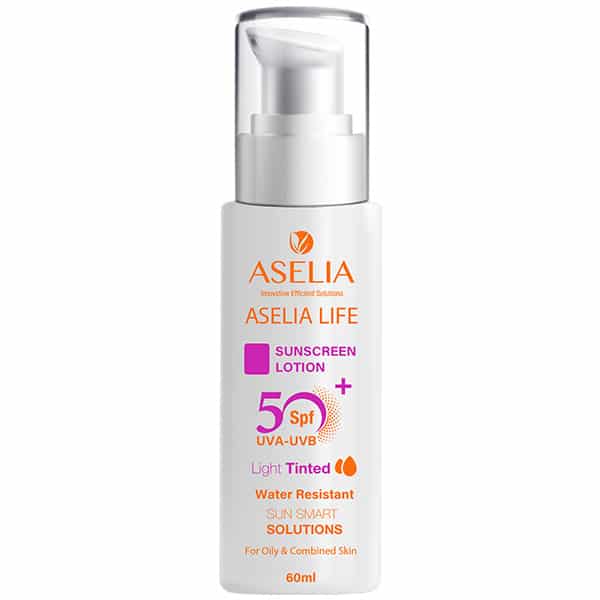 Aselia Sunscreen Light Tinted Lotion 60 gm