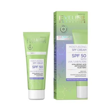 EVELINE MOISTURIZING CREAM SPF 50 30ML
