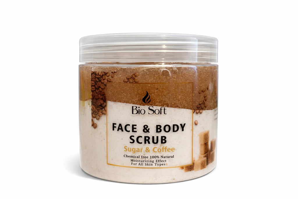 Bio Soft Scrub with Coffee & Sugar
