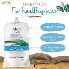 Aloe Eva Hair Mask Pouch With Aloe Vera & Yoghurt Proteins 250 Gm