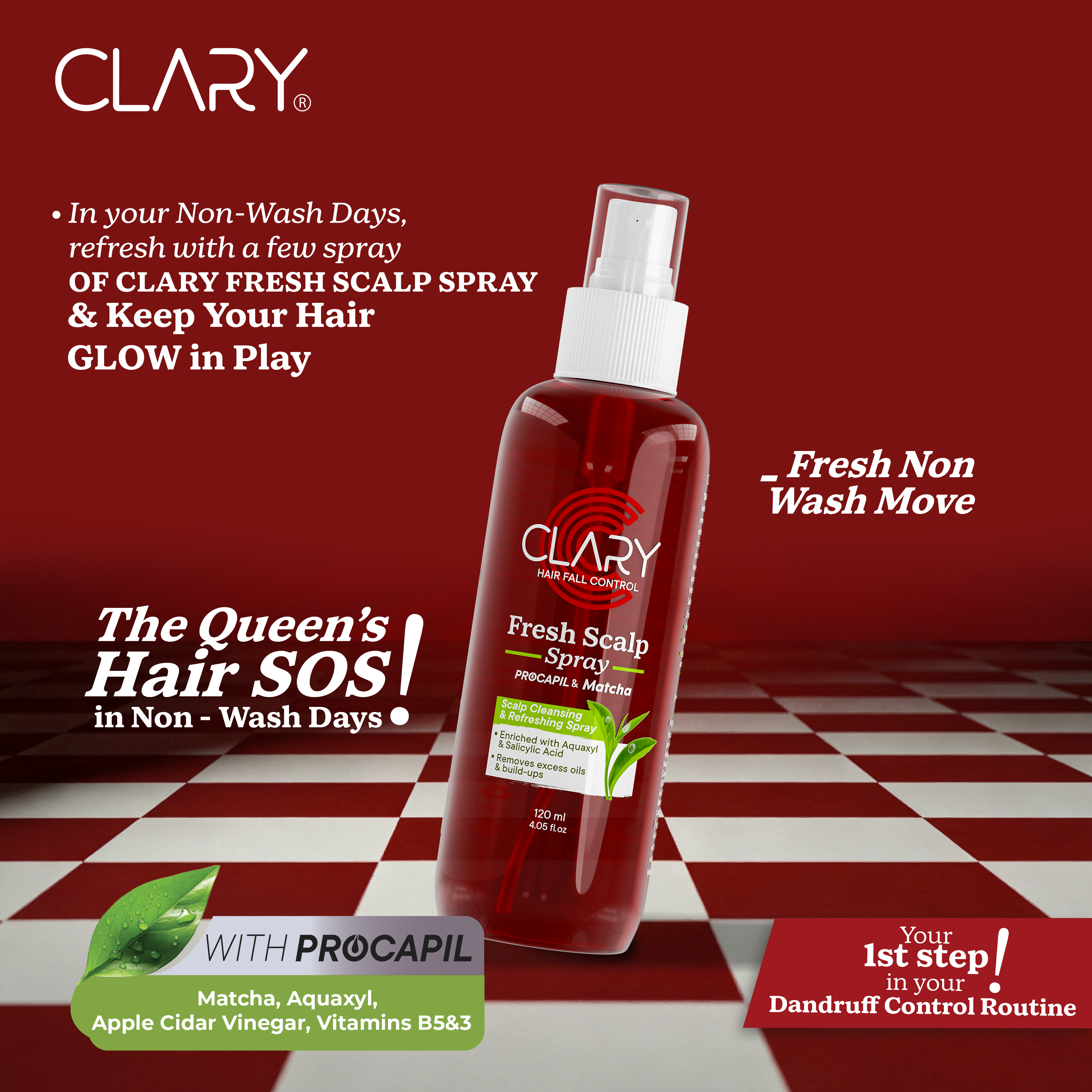 CLARY Antidandruff Shampoo 300 ml