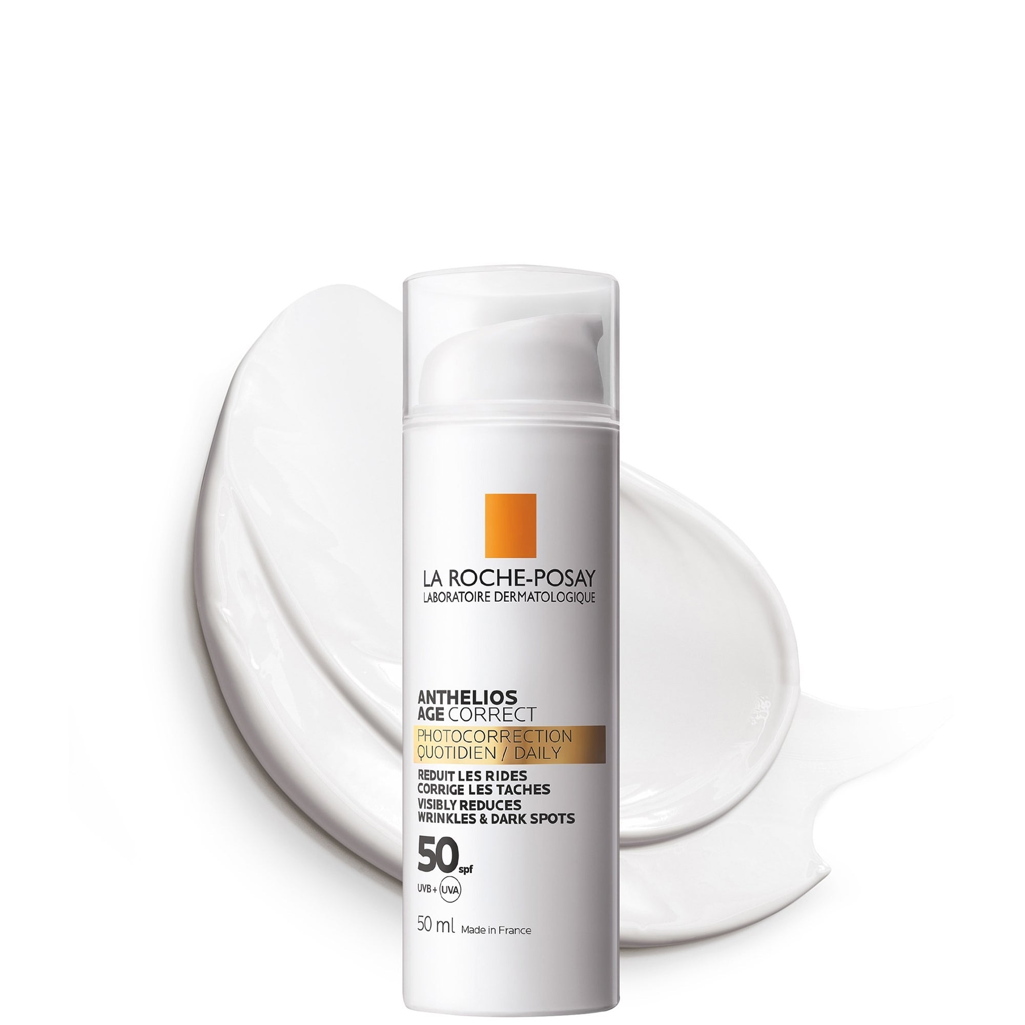 La Roche Posay Anthelios Age Correct SPF 50+ Anti Ageing Invisible Sunscreen - 50ml