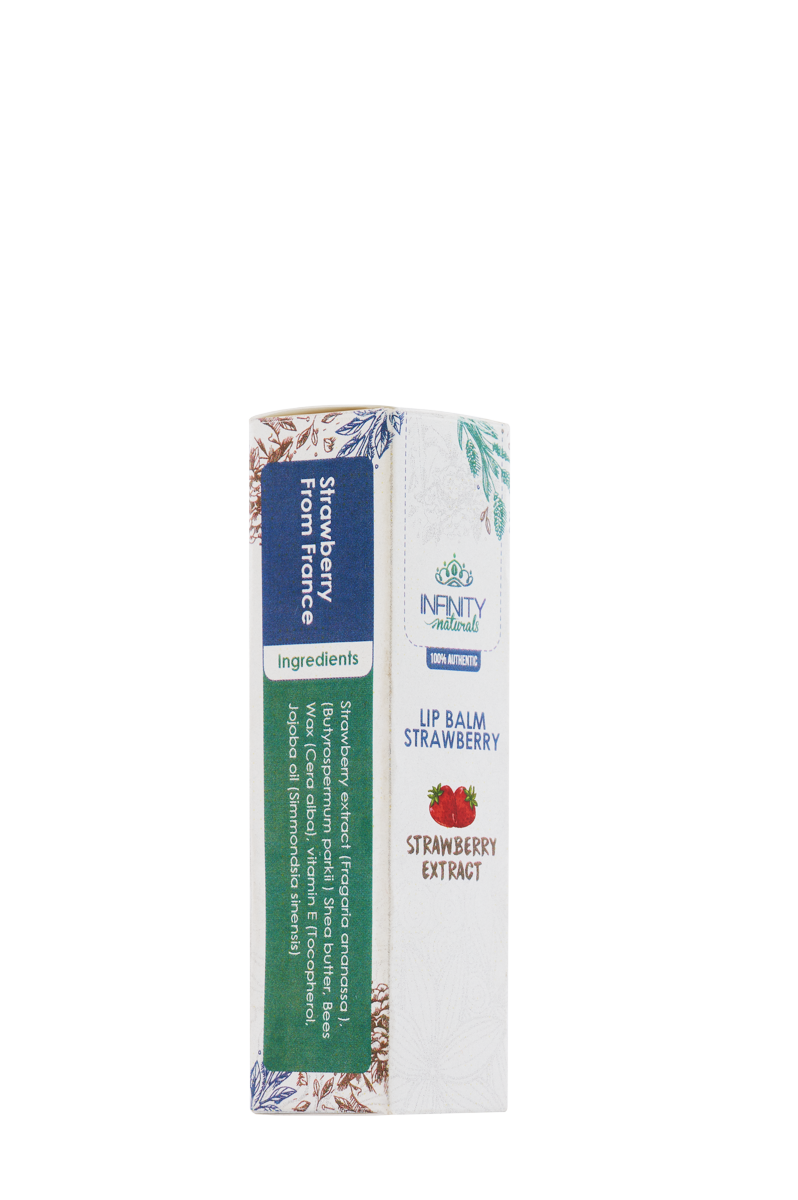 Infinity Lip Balm Stick Strawberry Extract