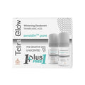 Tetra Glow Whitening Deodorant Roll On - Unscented - Promo Pack (1+1)
