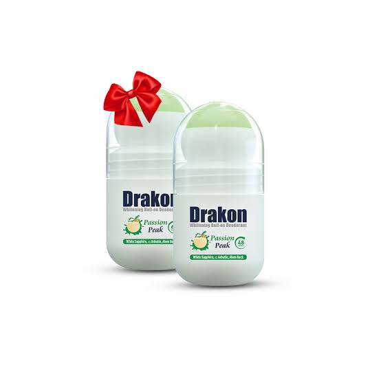Drakon® Promopack Whitening Roll on -Passion peak (1+1 Free)