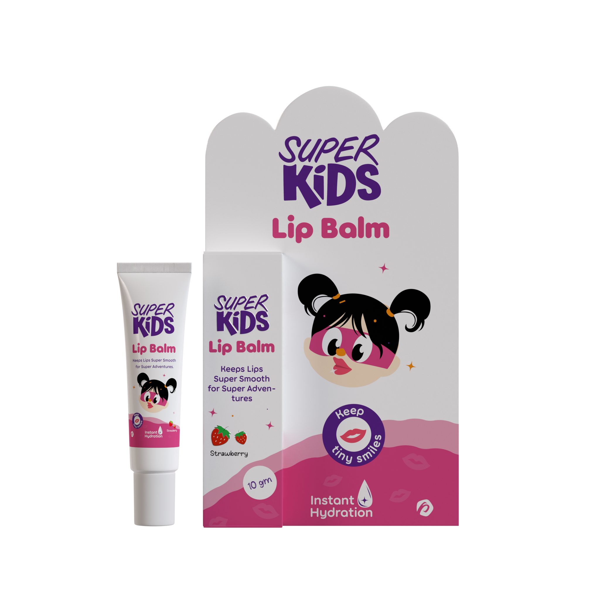 Superkids Lip Balm Strawberry 10 gm