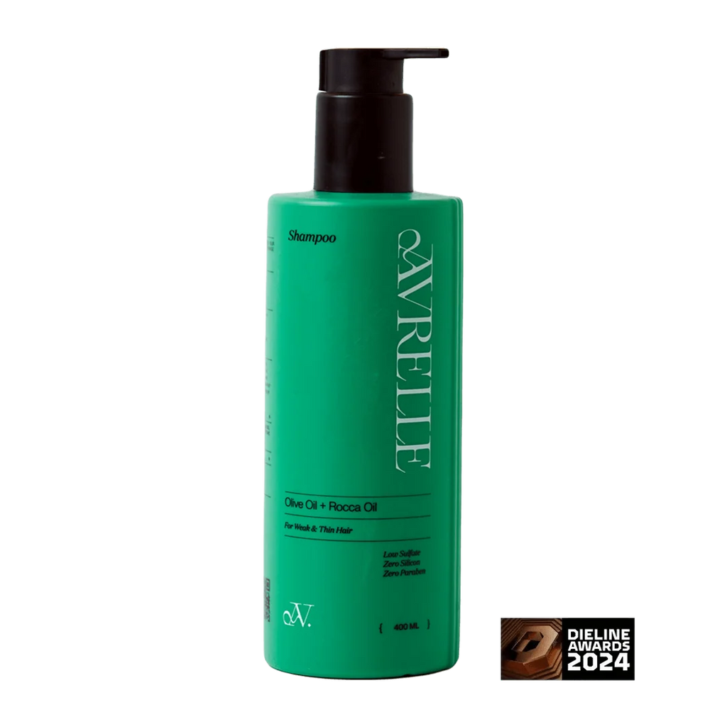 AVRELLE OLIVE OIL + ROCCA OIL LOW SULFATE SHAMPOO FOR WEAK AND THIN HAIR 400ml