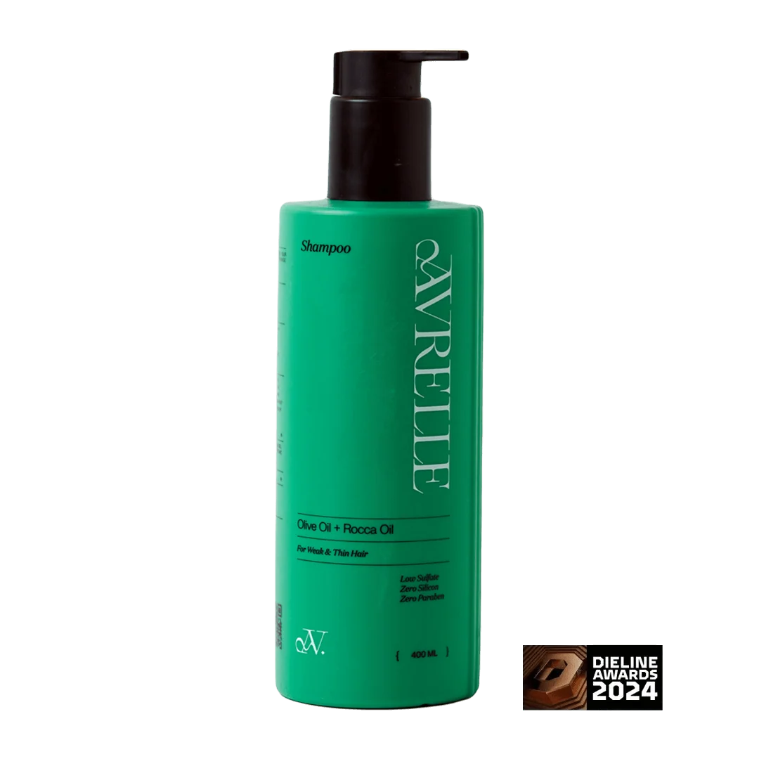 AVRELLE OLIVE OIL + ROCCA OIL LOW SULFATE SHAMPOO FOR WEAK AND THIN HAIR 400ml