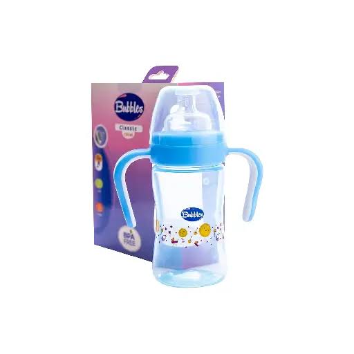 BUBBLES CLASIC HANDELED BOTTLE 180 ML+4M