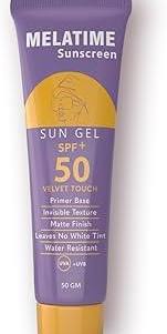 Melatime High-protection sunscreen gel SPF 50+