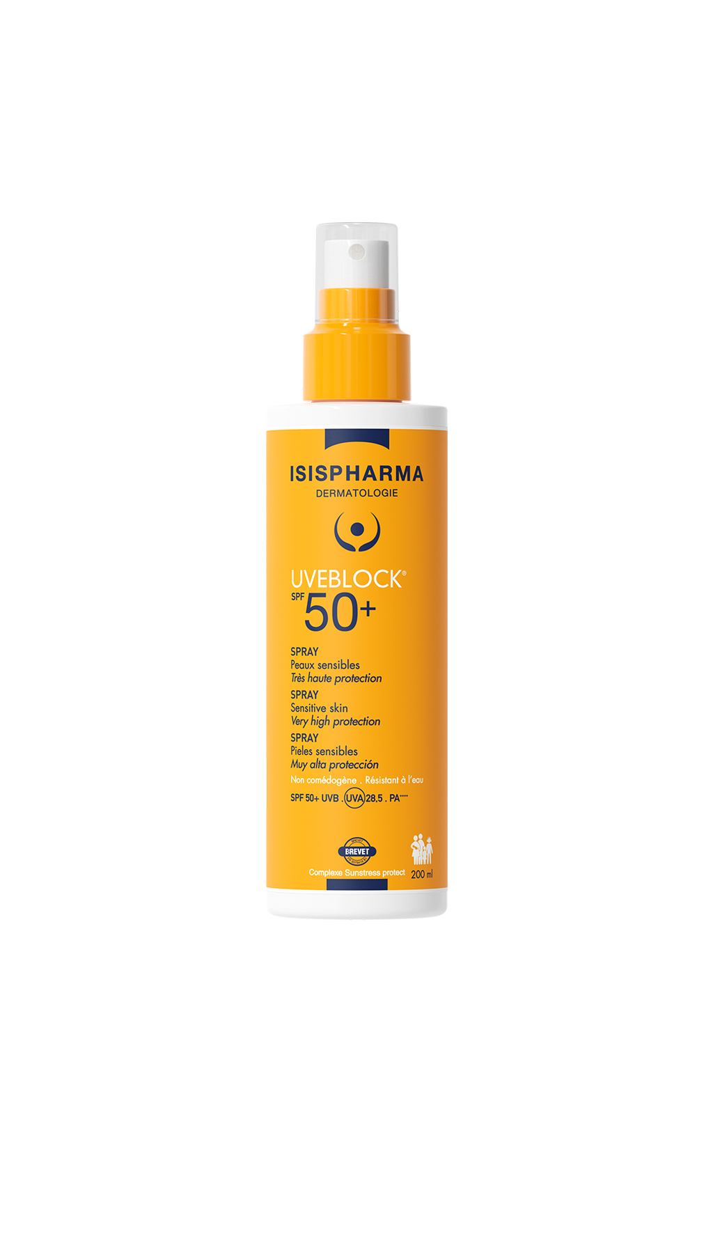 ISIS UVEBLOCK  ADL SPRAY SPF 50 200 ML