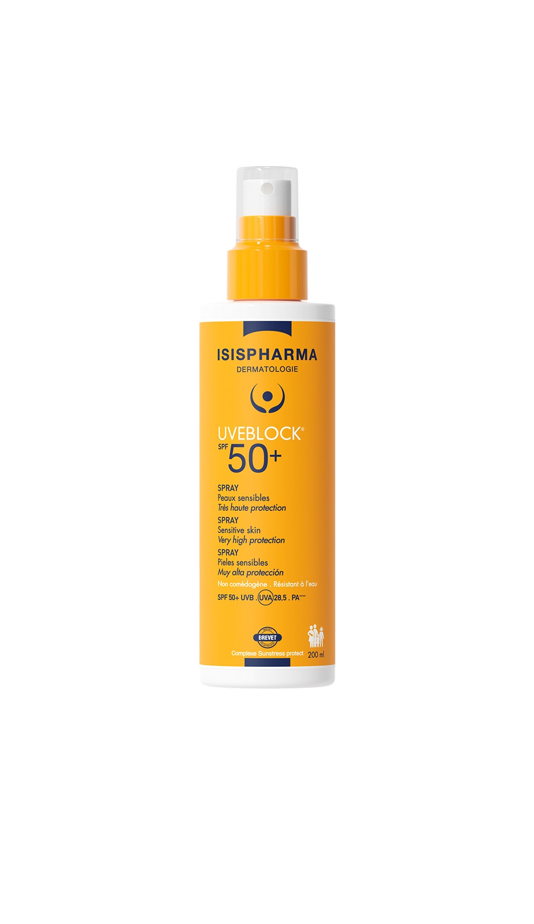 ISIS UVEBLOCK  ADL SPRAY SPF 50 200 ML