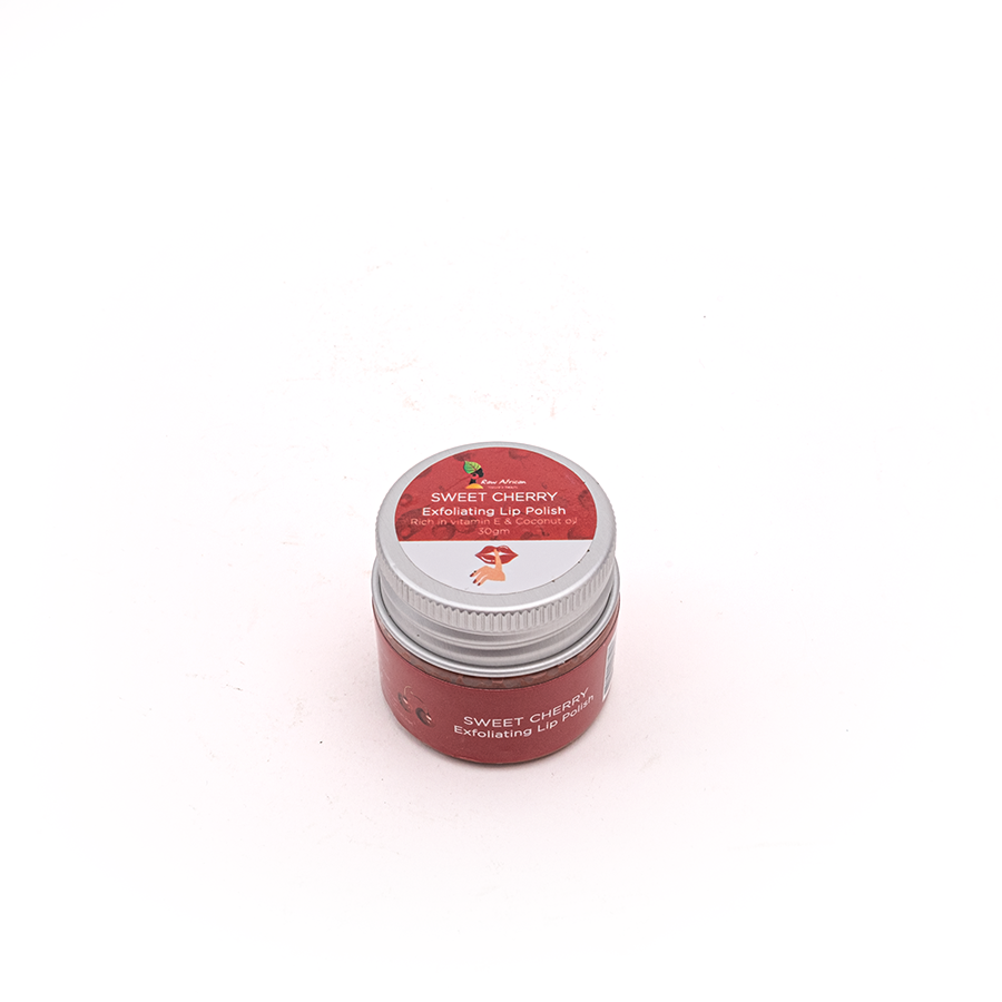 Raw African Lip Polish Exfoliating Sweet Cherry