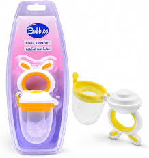 BUBBLES . FRUIT. TEETHER.  عضاضه  فاكهه