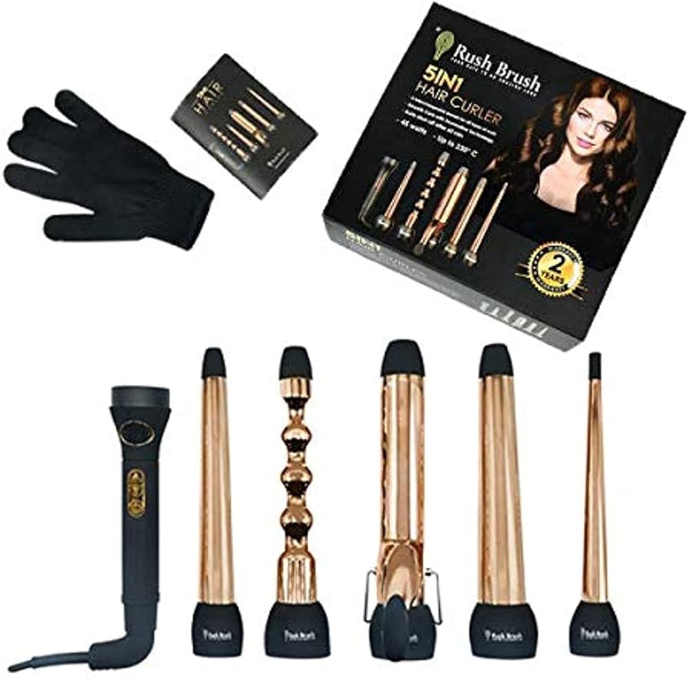 RUSH BRUSH 5 IN 1 HAIR CURLER
