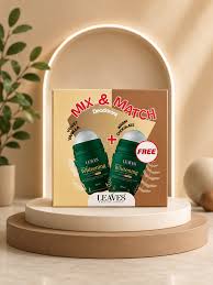 Leaves Advanced Whitening Antiperspirant Deodorant Box - Velvet Vanilla & Warm Chocolate