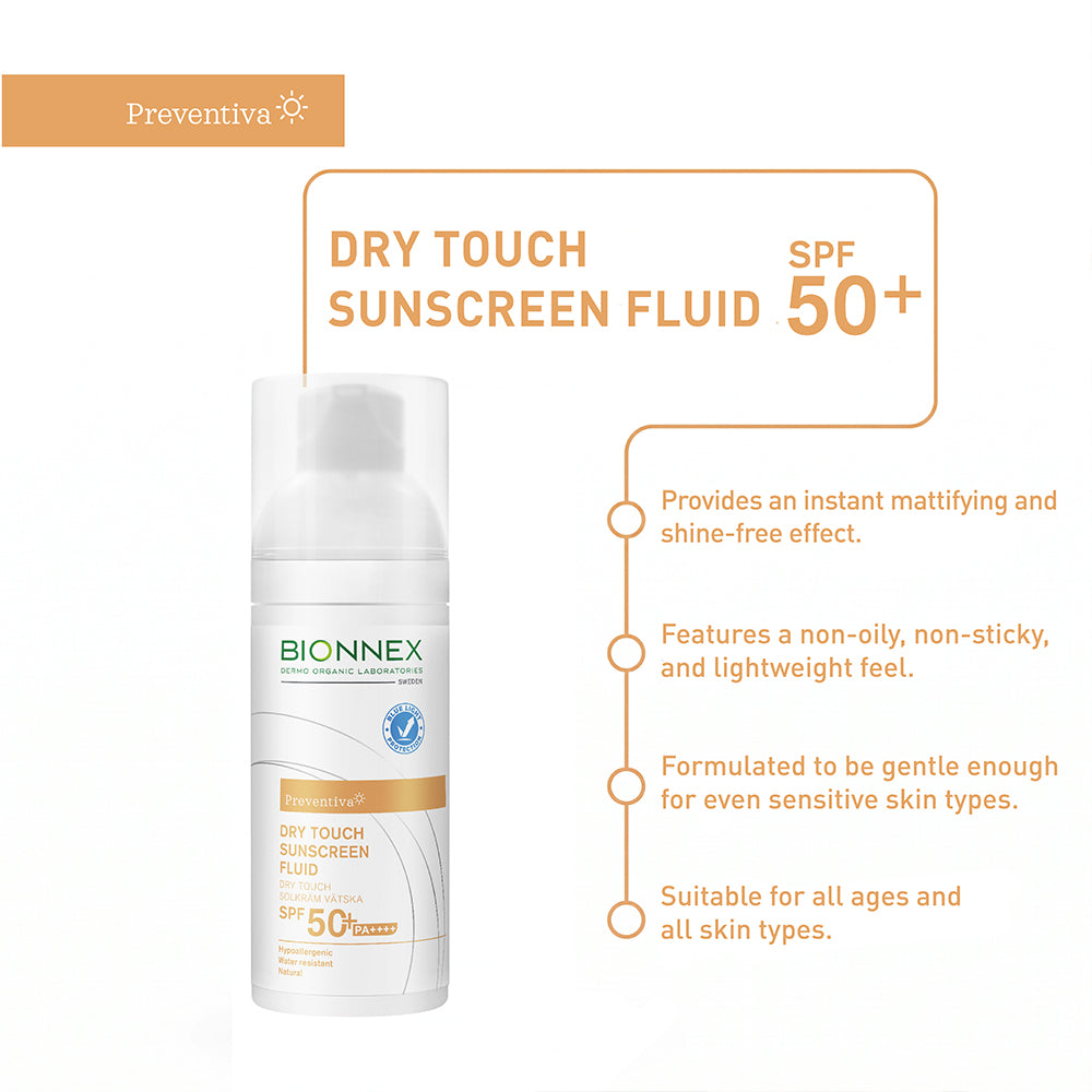 Bionnex Preventiva Dry Touch Sunscreen Fluid SPF 50+