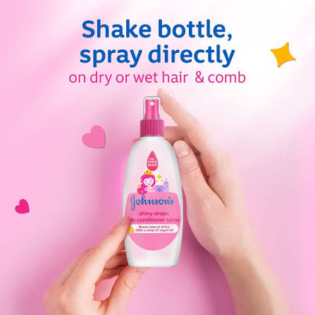 JOHNSONS SHINY DROPS SPRAY 200ML