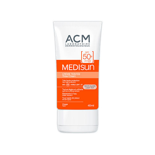 ACM MEDISUN  LIGHT TINTED CREAM SPF50+  40ML