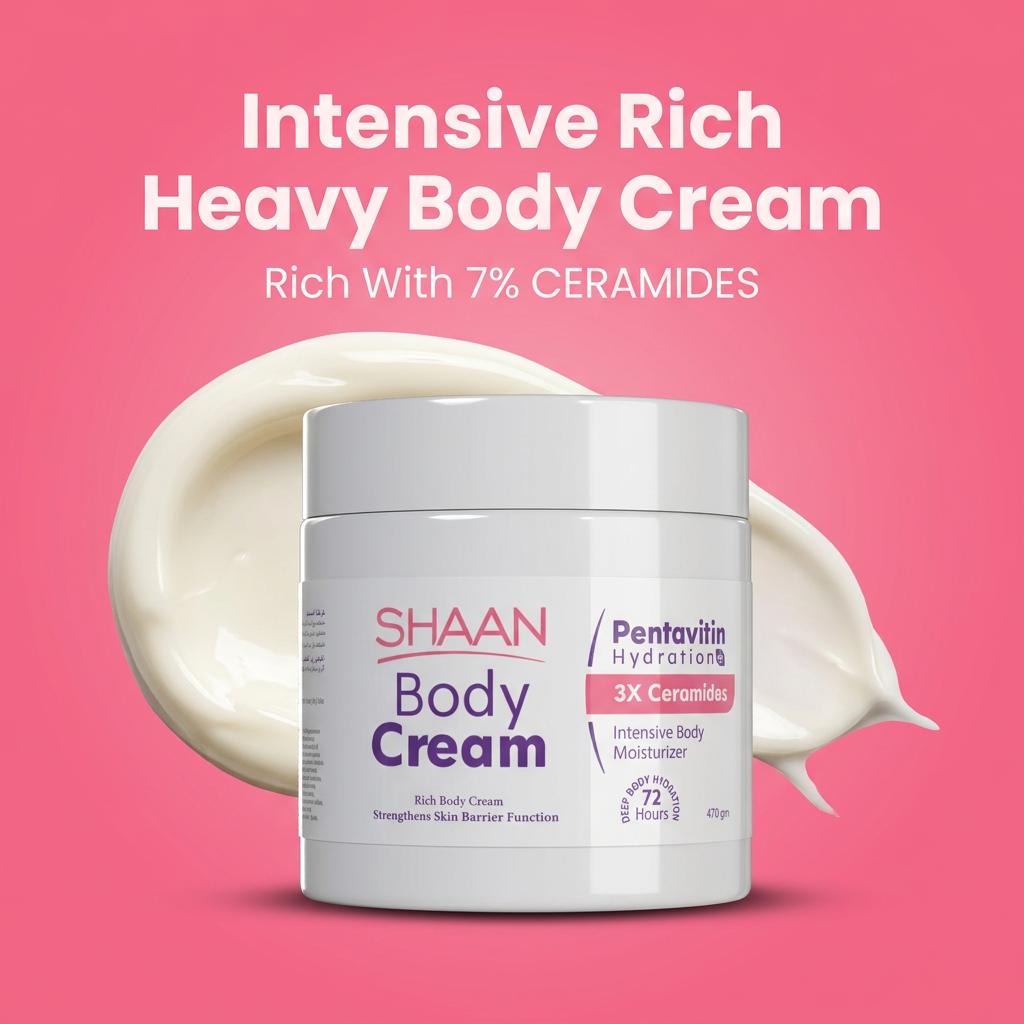 SHAAN BODY CREAM Moisturizer 470 Gm