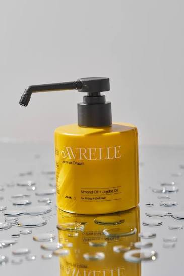 AVRELLE ALMOND OIL + JOJOBA OIL MOISTURIZING LEAVE-IN FOR CURLY HAIR