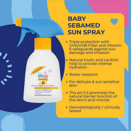 Sebamed Baby Multi Protect Sun Spray SPF 50+ 200ml