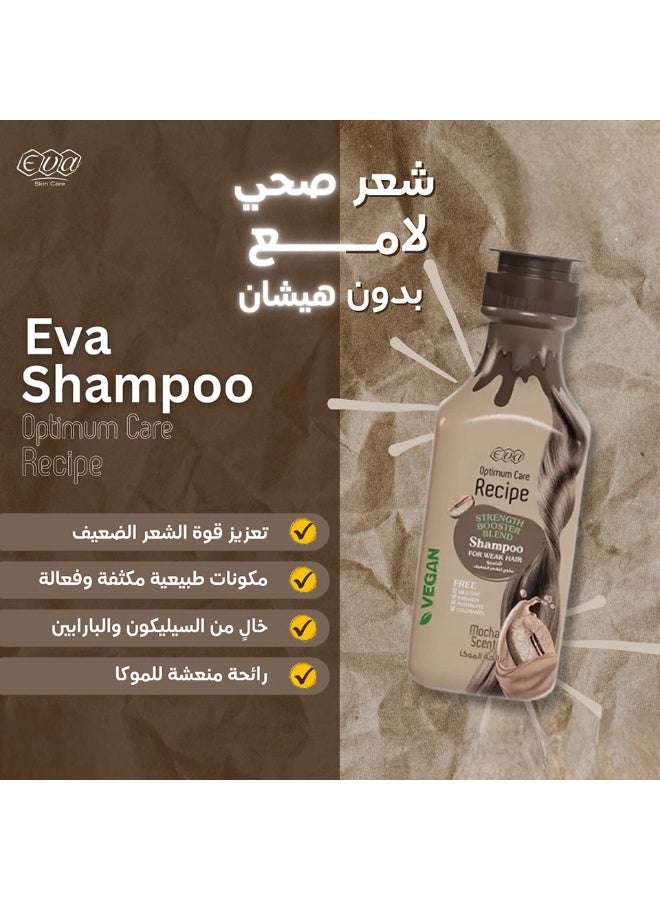 Eva Recipe Shampoo Mocha Scent 350 Ml