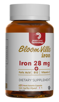 Bloomville Iron Hard Gelatin 60 Capsules
