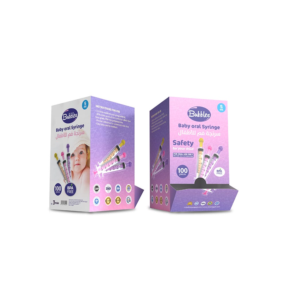 BUBBLES ORAL SURINGE 5 MLسرنجه5سم