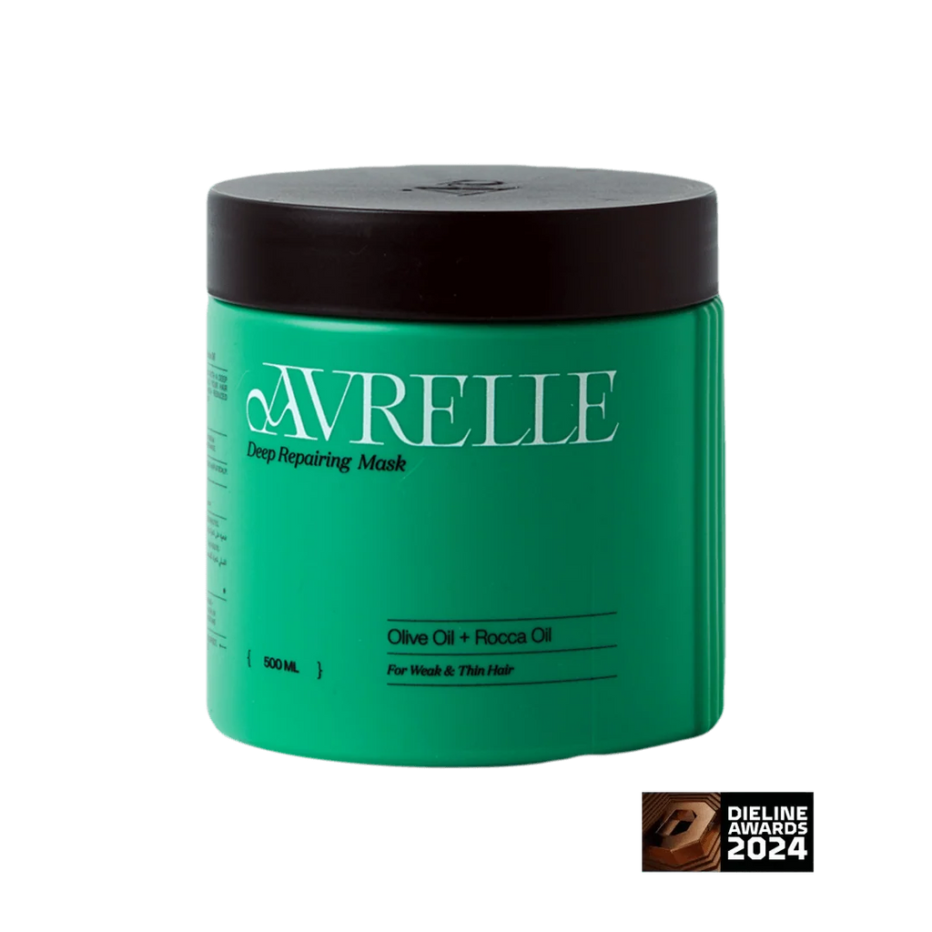 AVRELLE OLIVE OIL + ROCCA OIL DEEP Repairing HAIR MASK FOR WEAK AND THIN HAIR