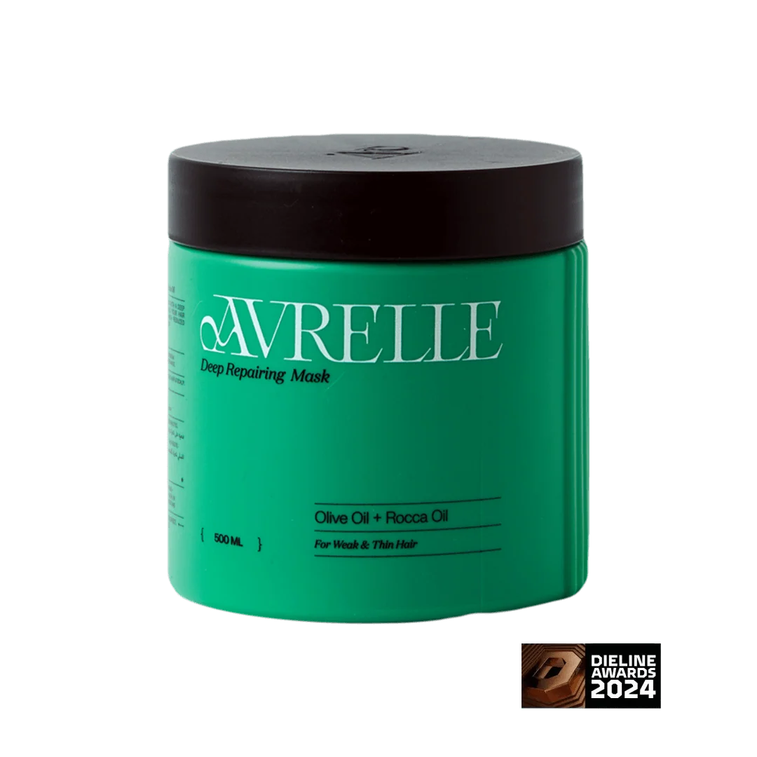 AVRELLE OLIVE OIL + ROCCA OIL DEEP Repairing HAIR MASK FOR WEAK AND THIN HAIR