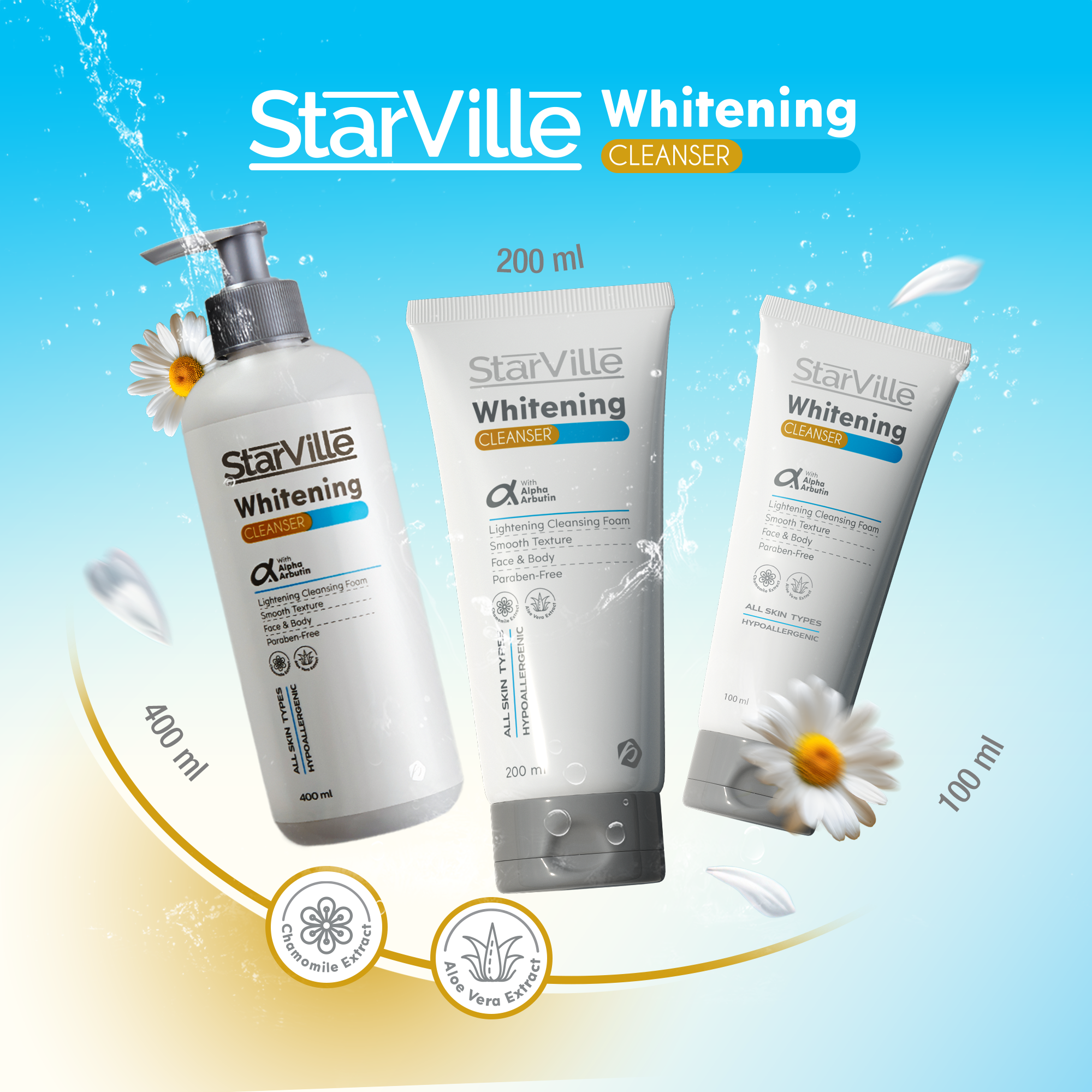 Starville Whitening Cleanser 100 ml