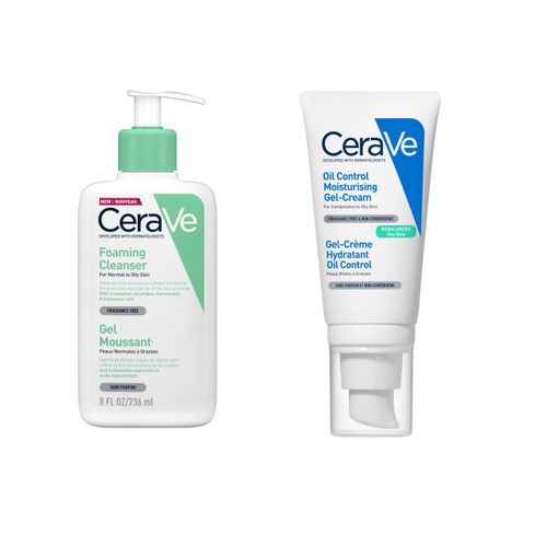 Cerave Foaming Cleanser + Oil Control Gel Cream Promo Bundle 25% OFF