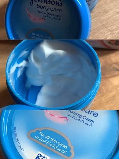 JOHNSON MOIST CREAM WITH 170 GM الازرق