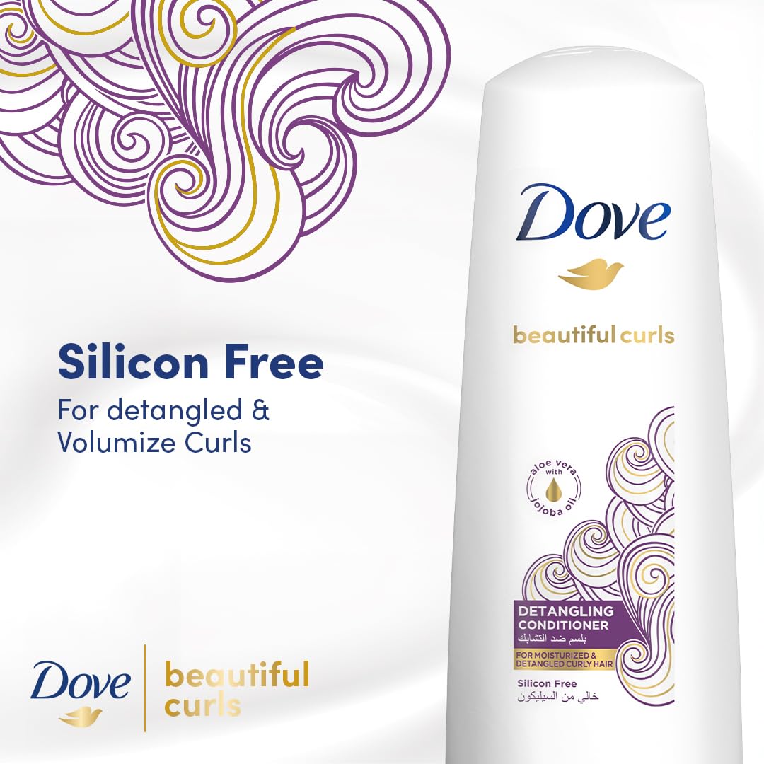 Dove Beautiful Curls Detangling Conditioner - 350ml