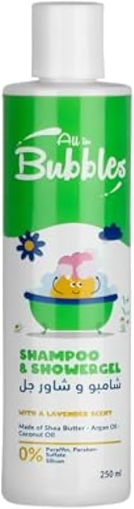 BUBBLES BATH&SHAMPOO 250 ML