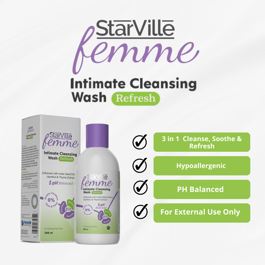 StarVille Femme Intimate Cleansing Wash Refresh 150 ml