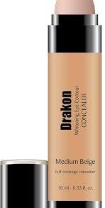 Drakon Whitening Eye Contour Concealer + Tinted Sunscreen Foundation SPF50+ (Medium Shades)